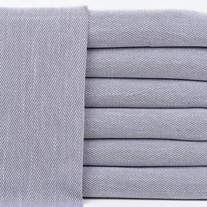 Turkish Towel, Turkish Hand Towel, Dark Gray Washcloth, Herringbone Peshkir, 18x34 Inches Gift For Her, Bulk Order Dishcloth, Spa Washcloth,