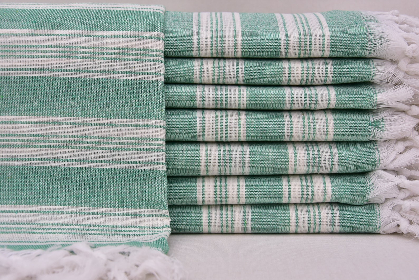 Turkish Towel Peshtemal Towel Bulk Towel Handwoven Towel Green Etsy