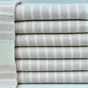 Striped Towel, Pool Towel, Turkish Towel, Bath Towel, 70&quot;x40&quot; Organic Towel, Beach Towel, Cotton Towel, Handmade Towel, Gift Towel I-15