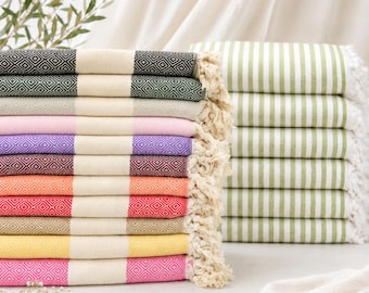 Personalized Turkish Towel Custom or Bulk Order, Choose Your Order Type via Dropdown Menu
