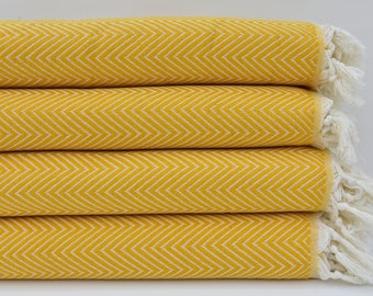 Senf Decke Fischgrät Tagesdecke Türkische Tagesdecke Türkische Decke 200x220 cm Türkischer Wurf Türkisches Handtuch Stranddecke Sofabezug I-104