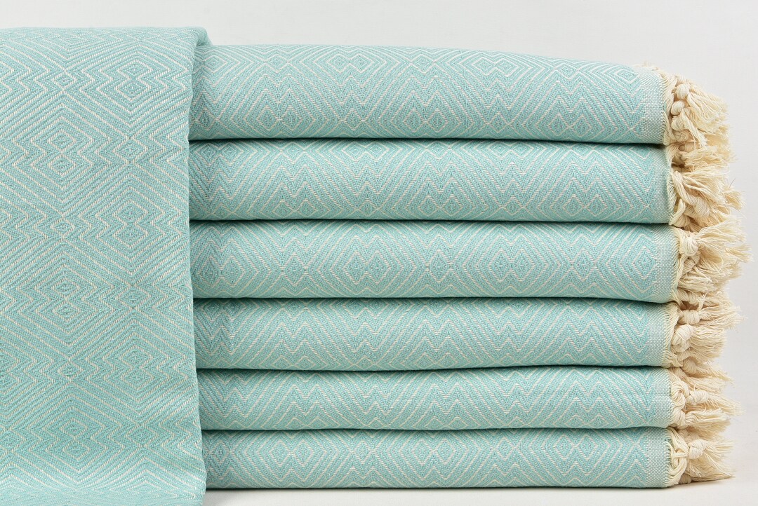 Picnic Blanket Wedding Gift Blankets Diamond Throw 79x103 Etsy