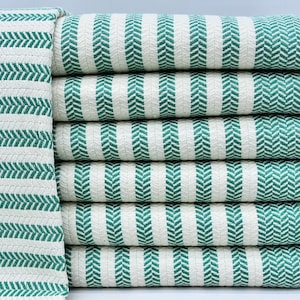 Turkish Beach Towel, Bathroom Peshtemal, Turkish Towel, Bath Towel, 40&quot;x70&quot; Organic Towel, Gift Towel, Green Towel, Turkish Peshtemal,  T-01