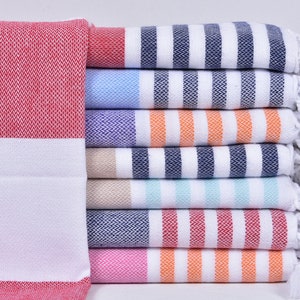 Hand Towel, Kitchen Towel, Small Towel, Striped Towel, 22x34 Inches Cotton Towel, Wedding Gift Towel, Decor Peshkir, Fitness Napkin,