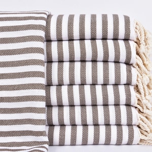 Bath Towel, Turkish Towel, Striped Peshtemal, 40x71 Inches Turkish Towel for Bath, Gym Peshtemal, Hammam Peshtemal, Warm Towel,