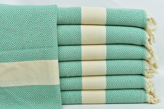 Hair Towel Face Towel Benetton Green Towel Diamond Towel 20x36 Inches Bridesmaid Gift Gift Towel Bath Decor Towel Turkey Towel Etsy Ireland