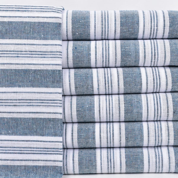 Organic Cotton Towels, Turkish Bath Towel, Petrol Blue Towel, Striped Towel, 40x71 Inches Embroidered Towel, Camping Towel, Turkey Peshtemal