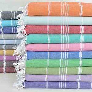Bachelorette Party Gifts Bridesmaids, Personalized Bridesmaid Gift, Bridal Shower Favors, 40x70 Inches Wedding Gift, Striped Cotton Towel