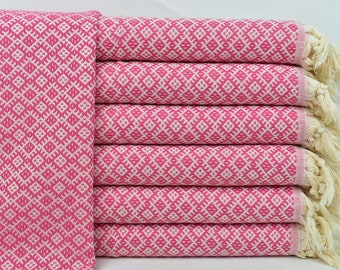 Dish Towel Embroidery Designs, Organic Kitchen Towel, Pink Hand Towel, Diamond Towel, 20x38 Inches Personalized Gifts, Decor Towel,