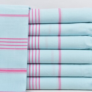 Oversized Bath Towel, Monogrammed Beach Towel, Mint-Pink Towel, Striped Towel, 40x71 Inches Beach Towel Bulk, Summer Towel,