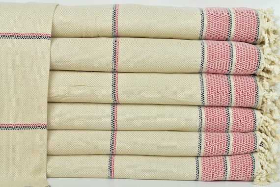 Sofa Blanket Wholesale Blankets Red Throw Striped Blanket 95x103 Inches Linen Throw Cotton Bed Cover Camping Throw Turkish Blanket Etsy Canada