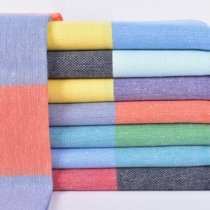 Personalized Towel, Turkish Towel, Beach Towel, Bordered Peshtemal, 40x71 Inches Cotton Peshtemal, Small Blanket, Pool Peshtemal,