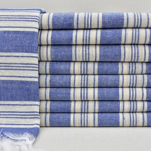 Navy Blue Towel Turkish Towel Turkey Towel Bulk Towel Wholesale Towel 37"x65"  Turkish Peshtemal Bath Towel Beach Decorative Curtain YR-02