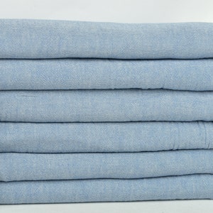 Couch Throw, Beach Blanket, Blue Throw, Solid Blanket, 60x71 Inches Cotton Bedspread, Warm Throw, Turkey Blanket, Turkish Blanket,