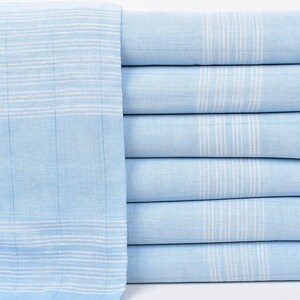 Personalized Wedding Gifts, Wholesale Towels, Baby Blue Peshtemal, Striped Peshtemal, 38x71 Inches Turkish Towel for Gift,