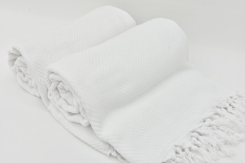 White Blanket Soft Blanket Warm Blanket Full White Bedspread Etsy