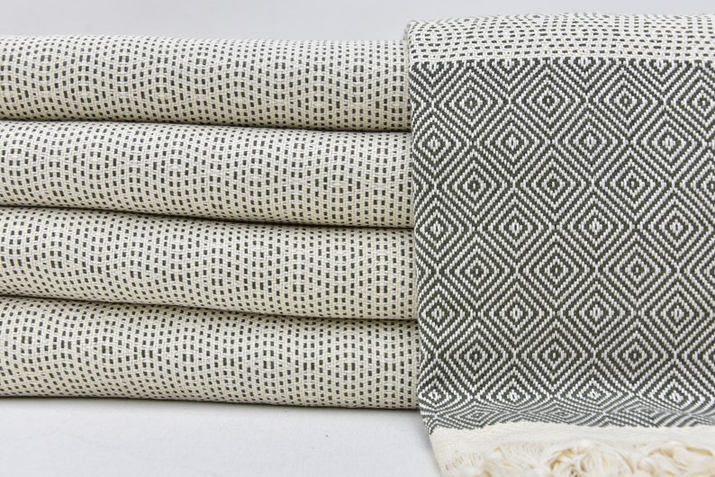 Dark Gray Blanket Personalized Blanket Decor Blanket Etsy