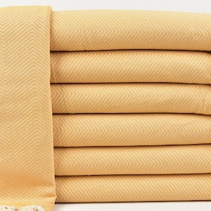 Turkish Bedspread, Turkish Throw Blanket, Chevron Bedcover, 67x91 Inches Shower Curtain, Warm Bedspread, Yoga Blanket,