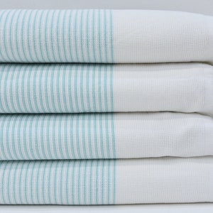 Wedding Gift Towel, Bath Towel, Turkish Towel, Hammam Towel, Beach Towel, Mint Terry Towel, Turkish Peshtemal, 40&quot;x66&quot; Picnic Towel, B-24