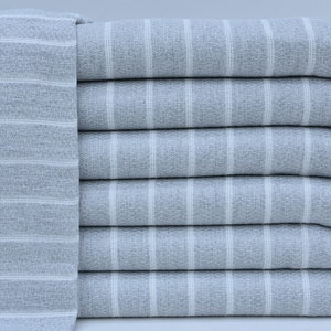 Turkish Towel Dray Towel White Striped Towel  Turkish Peshtemal 40"x70" Bridesmaid Gift Towel Beach Towels Bath Towels Peshtemal Towels B-01