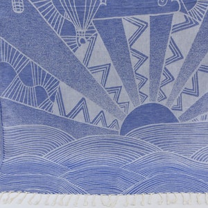 Wedding Gift Towel, Gym Towel, Turkish Bath Towel, Beach Towel, Cotton Towel, Peshtemal Towel, Navy Blue Towel, 40x70 inches Towel, H-03
