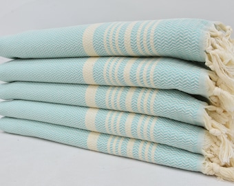 Küchentuch, Dekoratives Handtuch, Handtuch aus Bio-Baumwolle, Türkisches Handtuch, Weiches Gesichtstuch, Mint Handtuch, 18 "x 36" Handtuch, YR-202