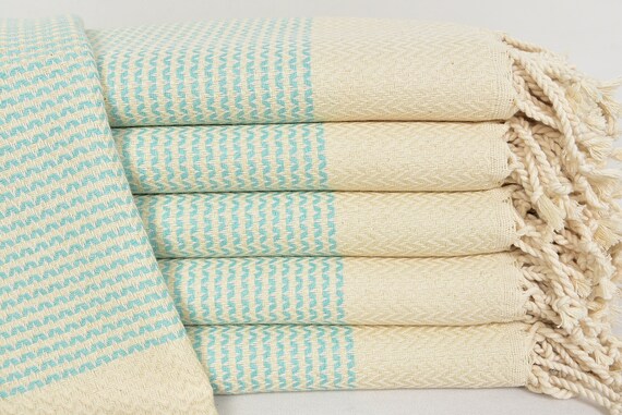 Turkish Tea Towels, Mint Dish Towel, Turkish Hand Towels, 100% Cotton Kitchen  Towels, Personalized Gift Towels, 18x40, Small Towel T-207 