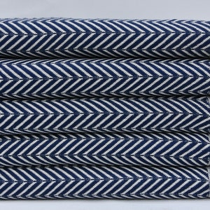 Hotel Handtuch, türkisches Handtuch, Hochzeitsgeschenk, Bio-Peshtemal, weiches Handtuch, dunkelblaues Handtuch, Chevron-Badetuch, 40 &quot;x 70&quot; Peshtemal, I-16