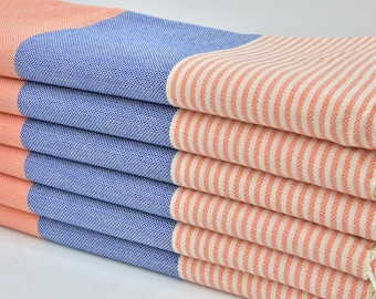 Towel Colmic Cotton 65cm x 55cm Orange Series 