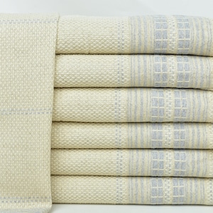 Guest Hand Towel, Tea Towel Embroidery Designs, Light Gray Towel, 20x40 Inches Linen Towel, Turkish Towel, Gift Towel, Bulk Order Towel,
