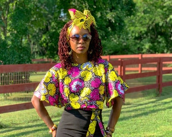 kitenge tops designs for ladies