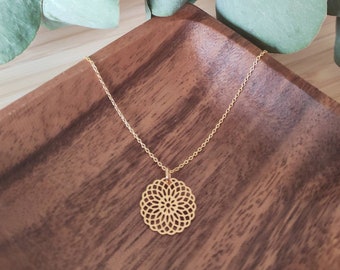 Gold chain, gold chain, gold-plated 925 silver chain, high-quality chain, gold chain, boho, boho jewelry, boho chain, gift