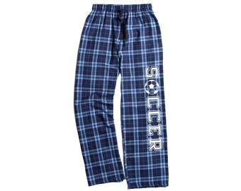 Soccer Pajama Pants - Etsy