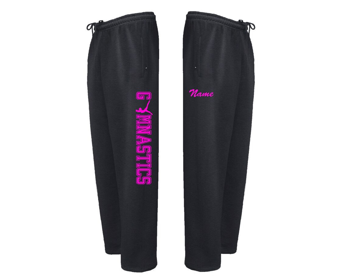 Customizable Gymnastics Sweatpants add Your Name | Etsy