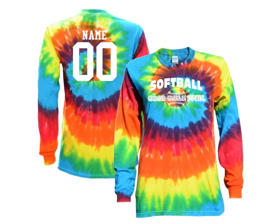 rainbow softball jersey
