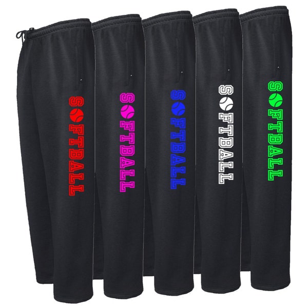 Customizable Softball Sweatpants