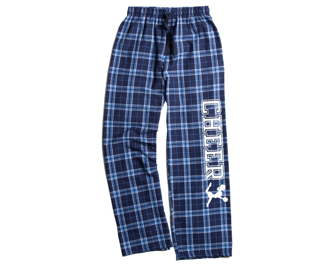 Cheerleading Columbia Blue Flannel Pants - Etsy