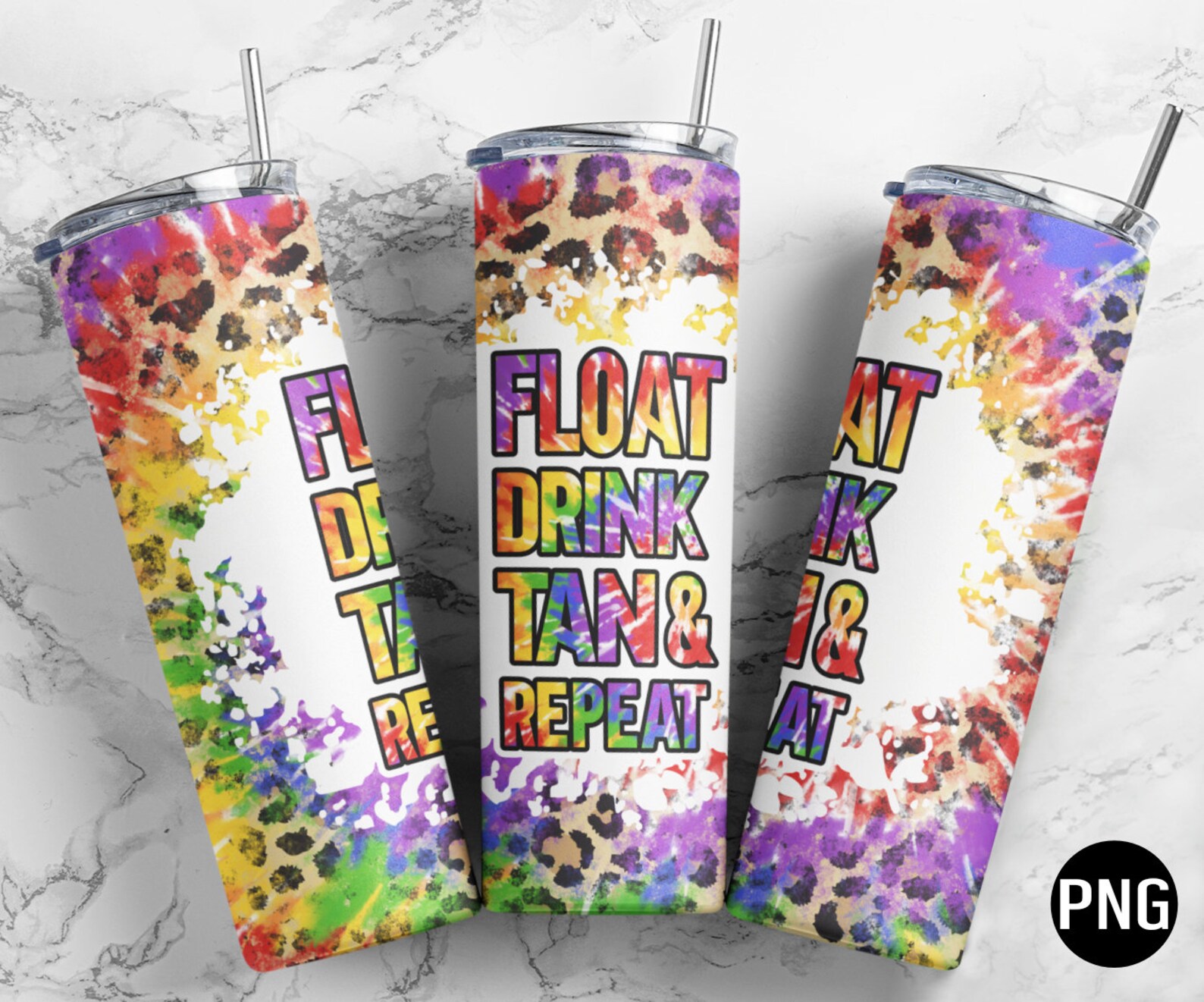 Float Drink Tan & Repeat Tumbler Wrap Design 5 PNG Files Etsy