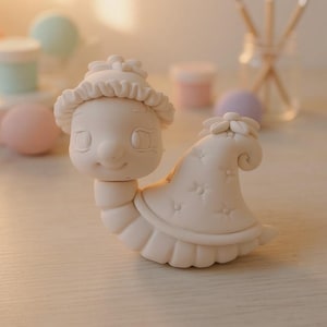 Plaster Character Craft Kit – Paint Your Own Figurine, Kids DIY Activity