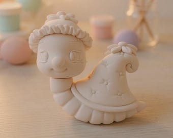 Plaster Character Craft Kit – Paint Your Own Figurine, Kids DIY Activity