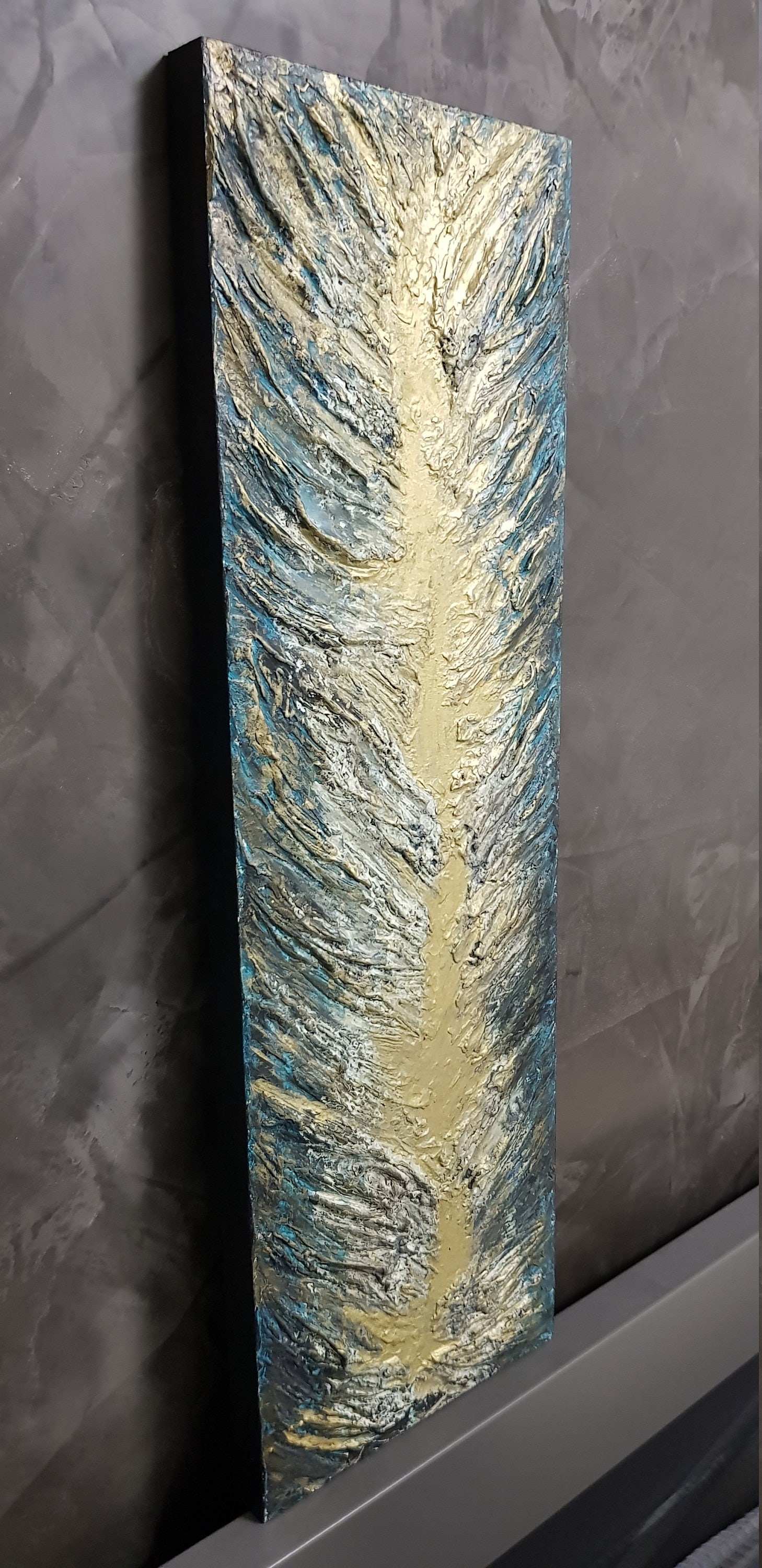 3D Acrylic Wall Art Painted Wall Decor Contemporary Abstract Etsy