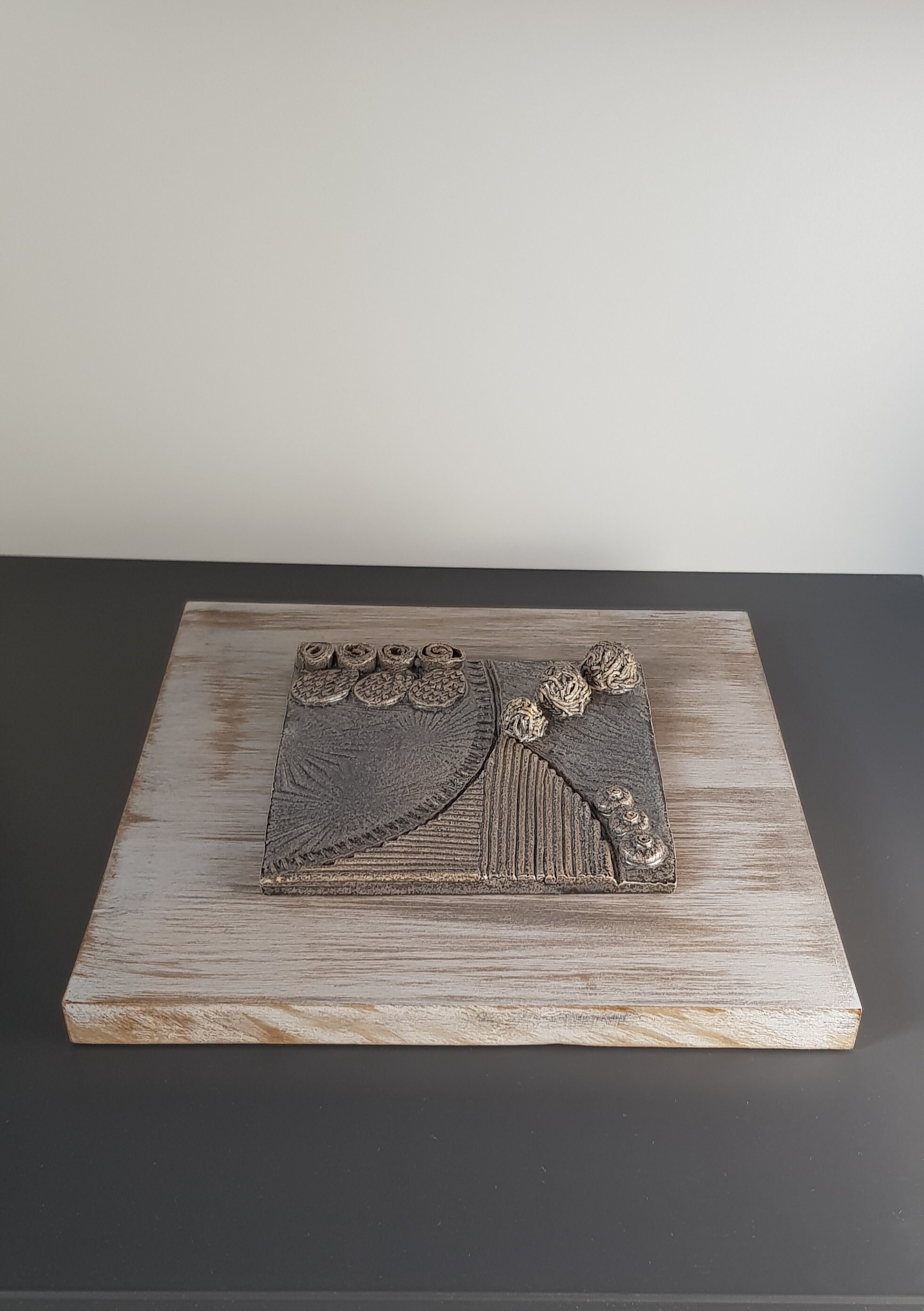 3D Wall Art Ceramic Contemporary Wall Tile Decor Panel Etsy