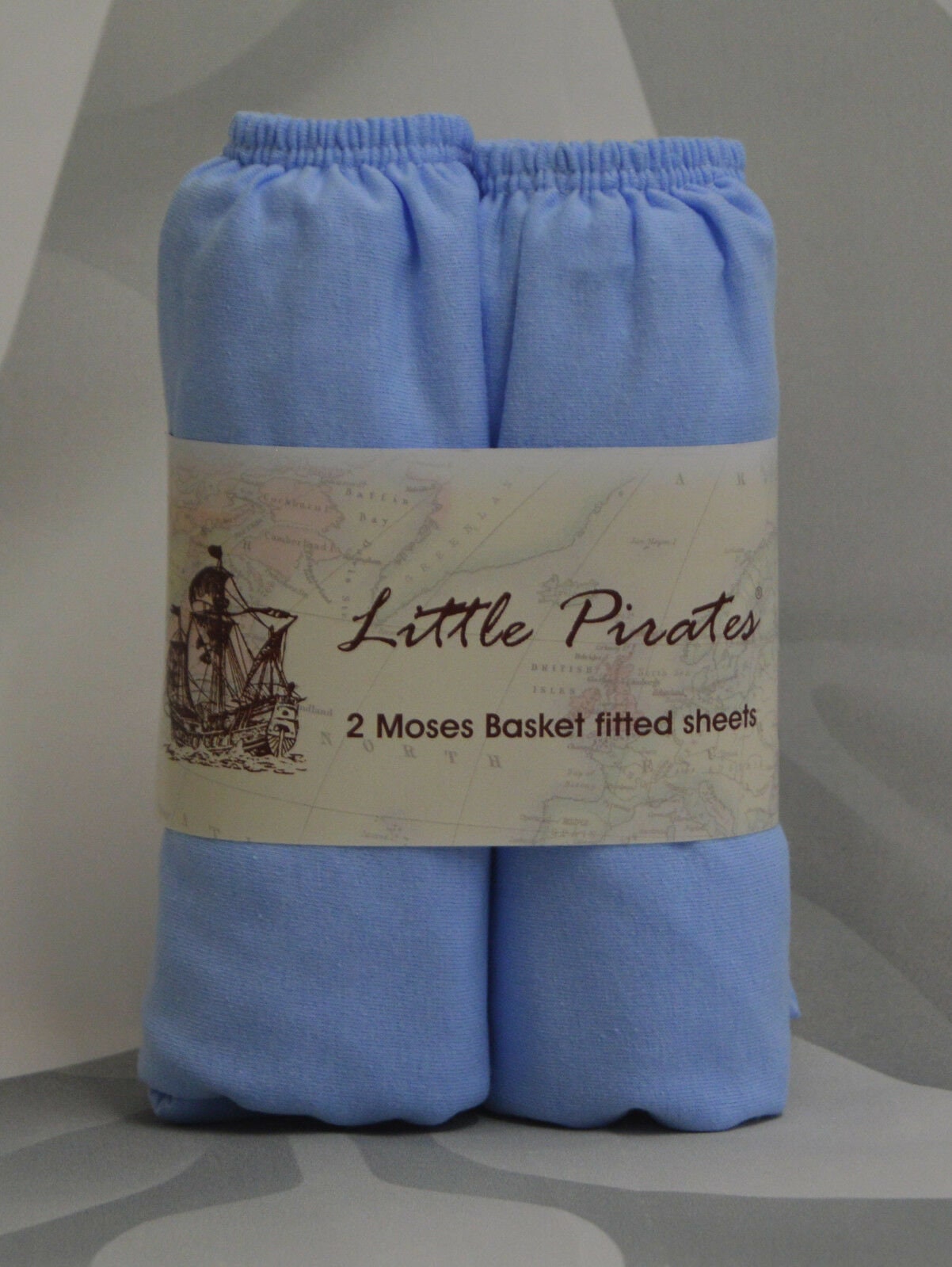 2 x Baby Moses Basket Jersey Fitted Sheet 100% Cotton 30x75cm 