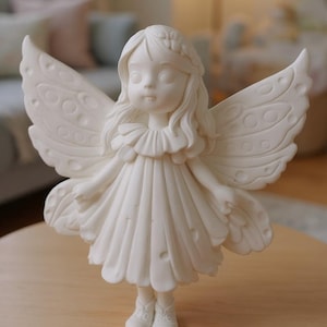 Plaster Fairy Craft Kit – Paint Your Own Figurine, Kids DIY Activity