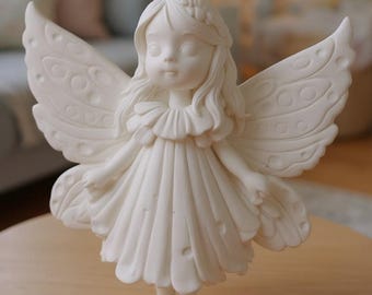 Plaster Fairy Craft Kit – Paint Your Own Figurine, Kids DIY Activity