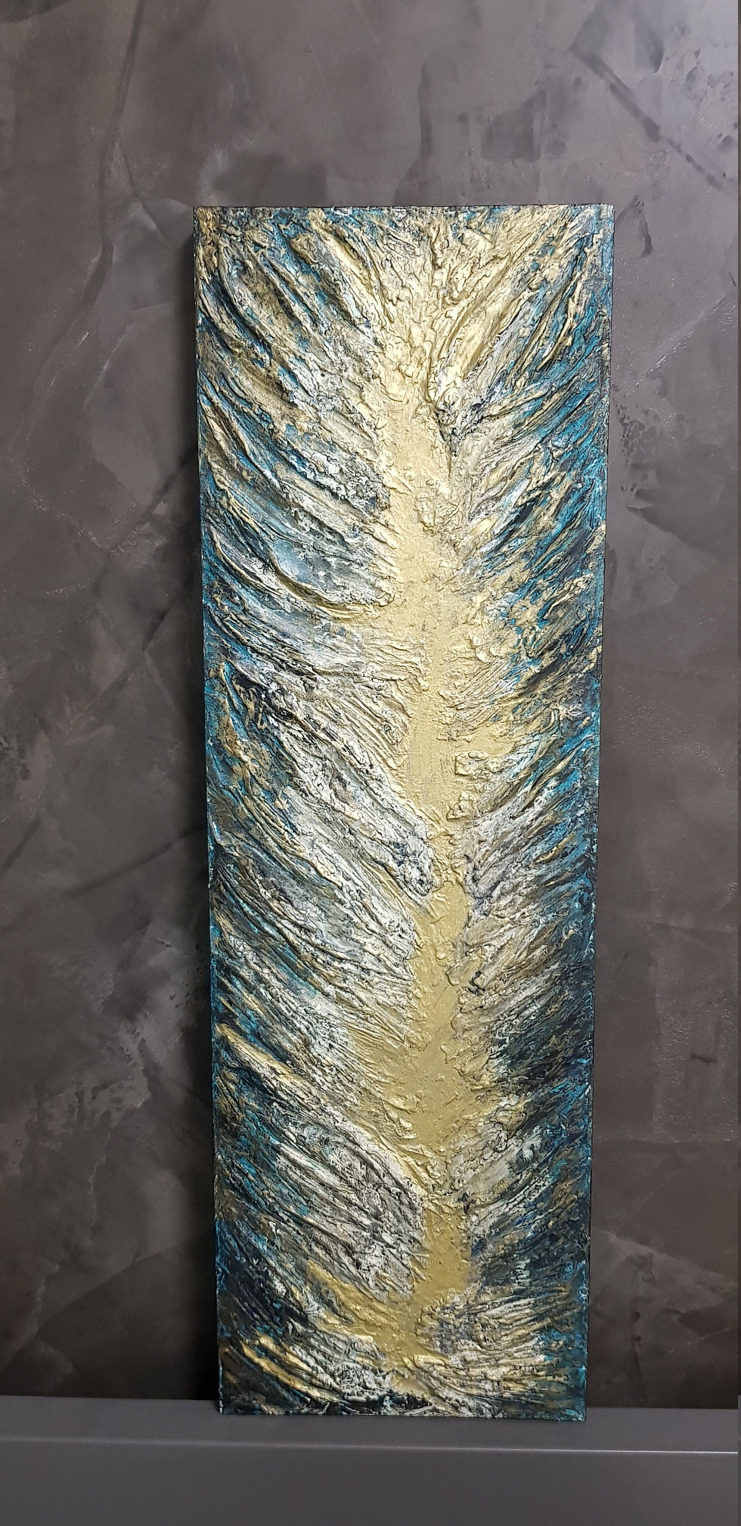 3D Acrylic Wall Art Painted Wall Decor Contemporary Abstract Etsy