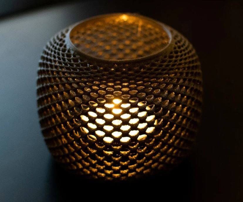 3D Printed Tea light candle holder Etsy