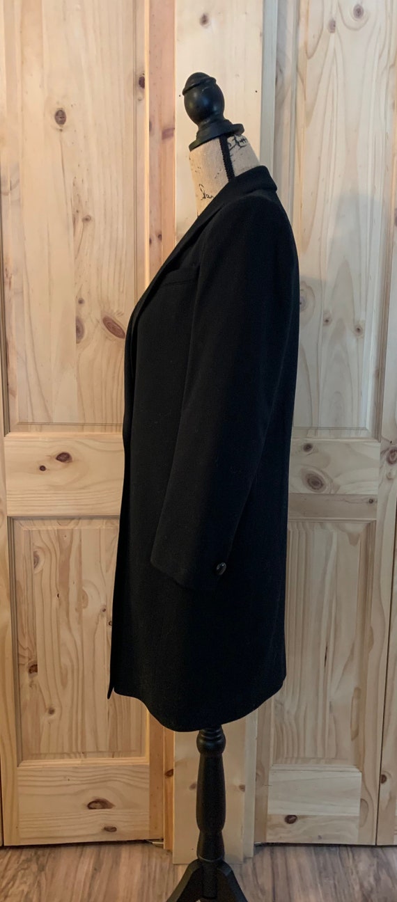 Vintage Suit, Galore Brand Black Wool Double Brea… - image 3