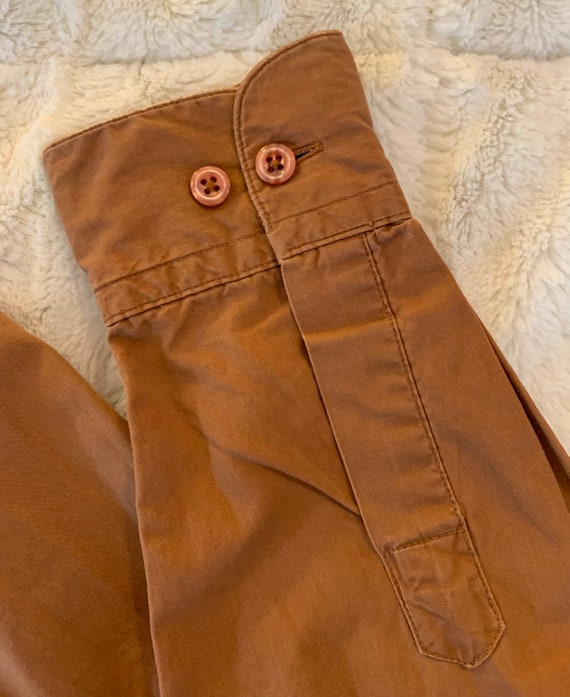 Vintage John Henry Brand Brown Long Sleeve Cotton… - image 5