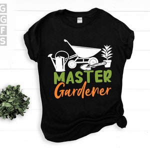 SVG, Png, Dxf, Eps - Arte grafica del maestro giardiniere, Citazioni del giardiniere, Amante delle piante, Detti di giardinaggio download digitali istantanei